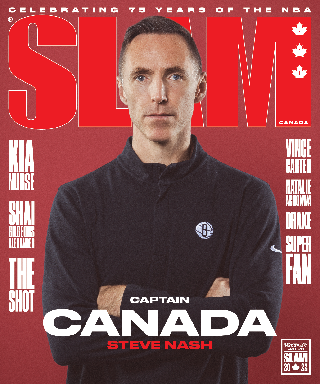 SLAM Canada Issue 1: Steve Nash (Cover 1 of 3)